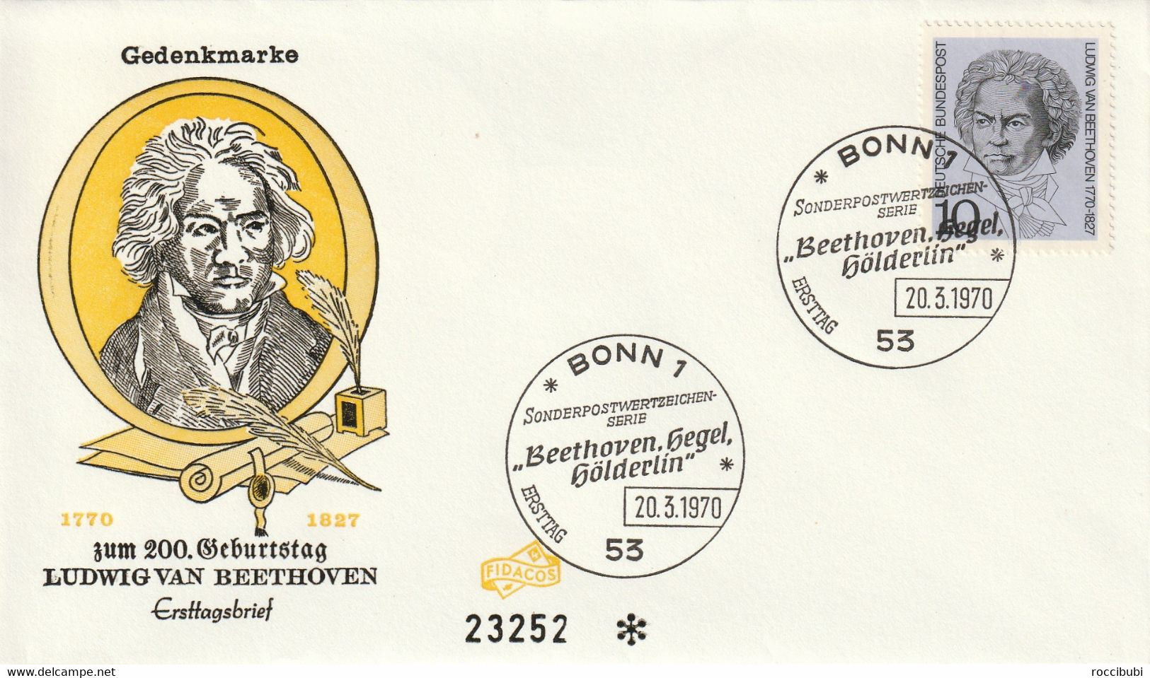 Mi. 616/618 FDC - Andere & Zonder Classificatie