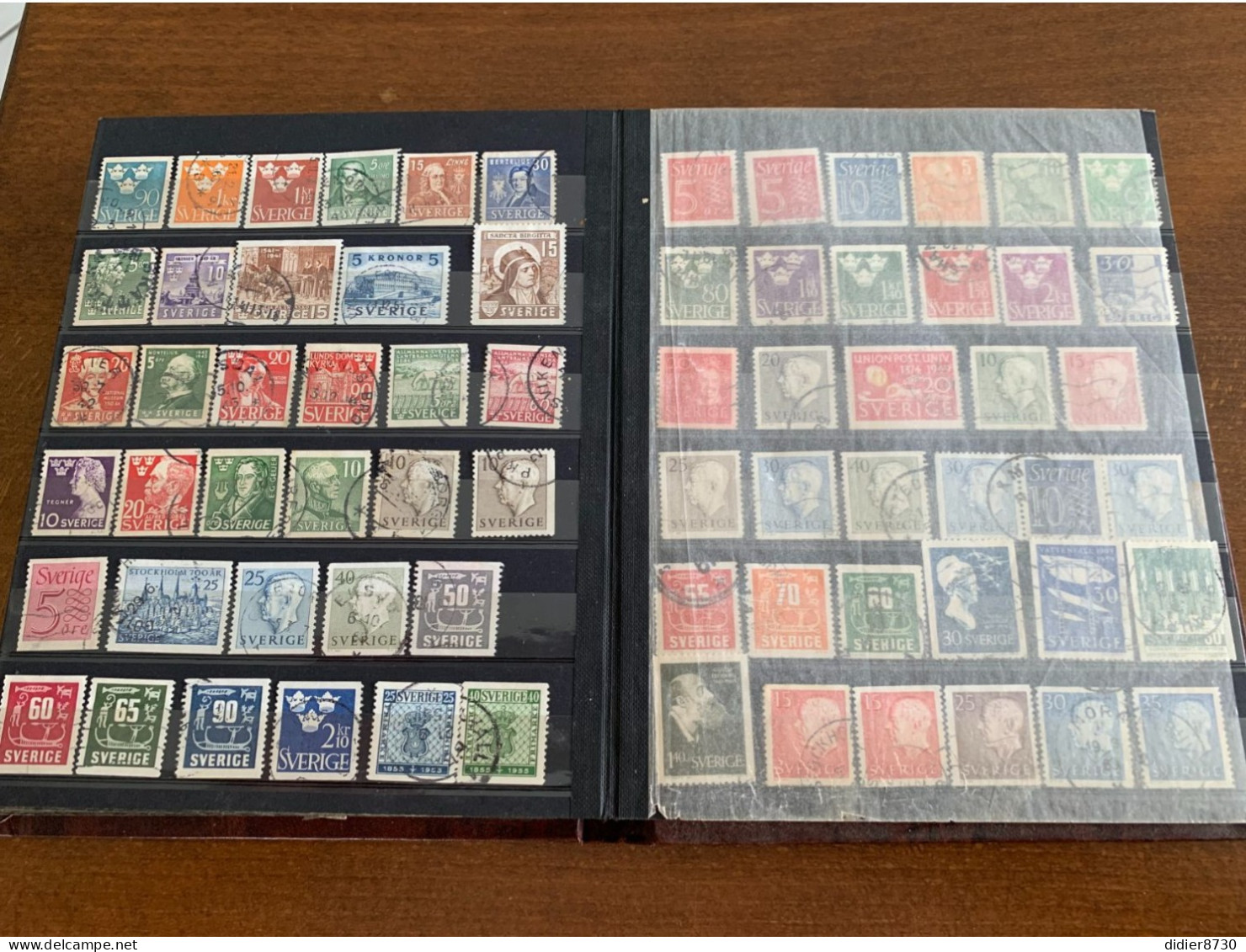 COLLECTION  + 850 TIMBRES DANEMARK SUEDE FINLANDE OBLITERES  TOUTES PERIODES - Collections