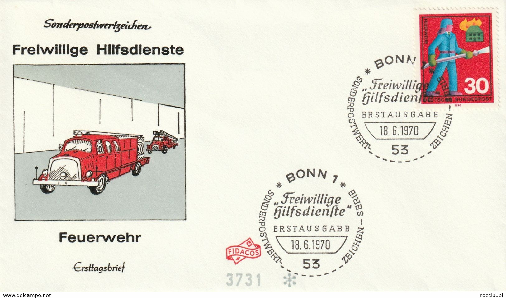 Mi. 632 FDC - Other & Unclassified