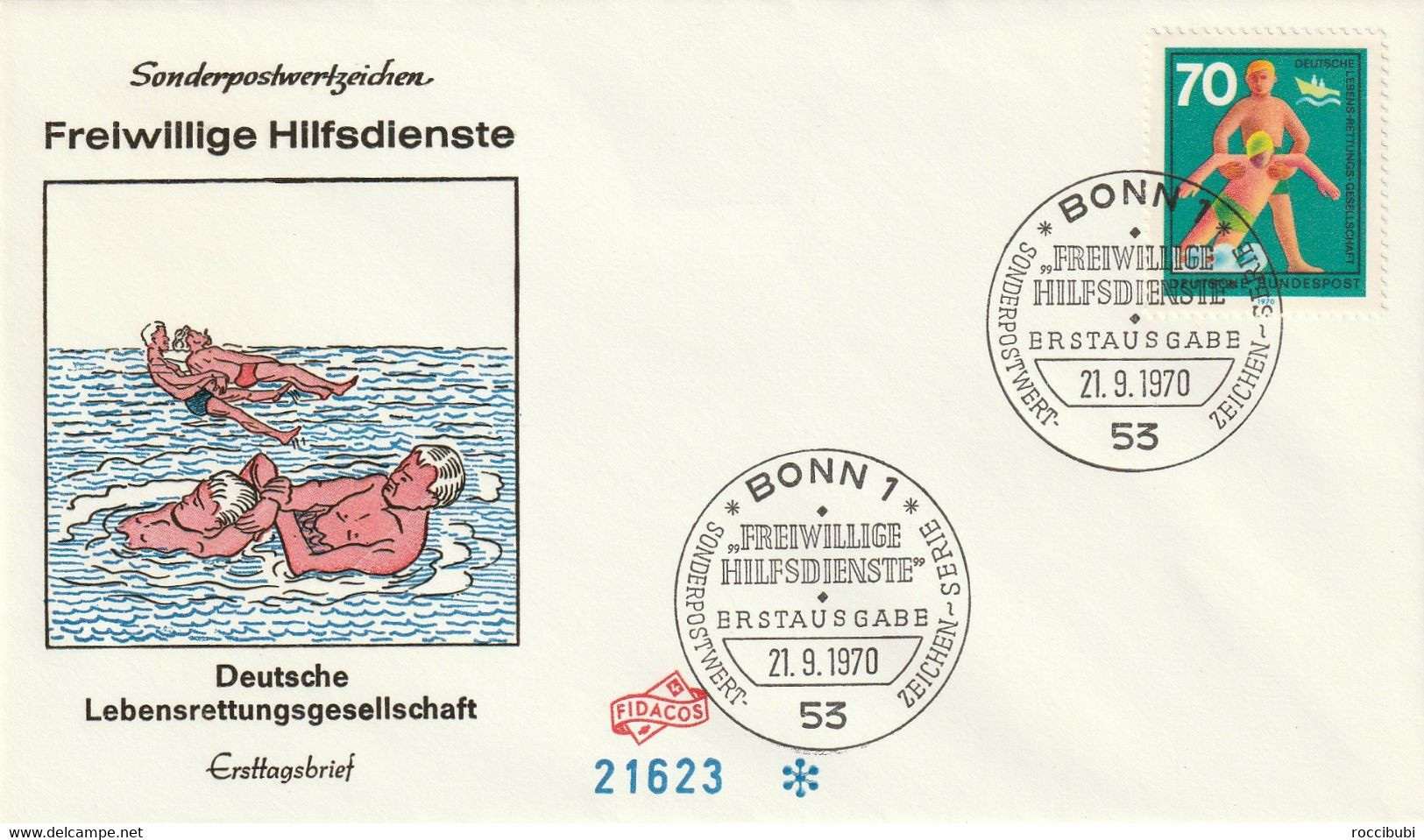 Mi. 634 FDC - Other & Unclassified