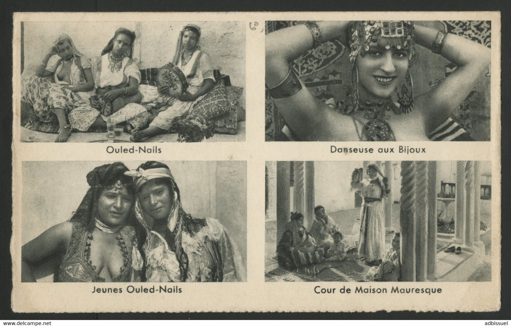 Carte-Lettre Scènes Et Types Mauresque Obl. Poste Aux Armées 1/7/59 Datée Près D'Aïn Sefra. - War Of Algeria