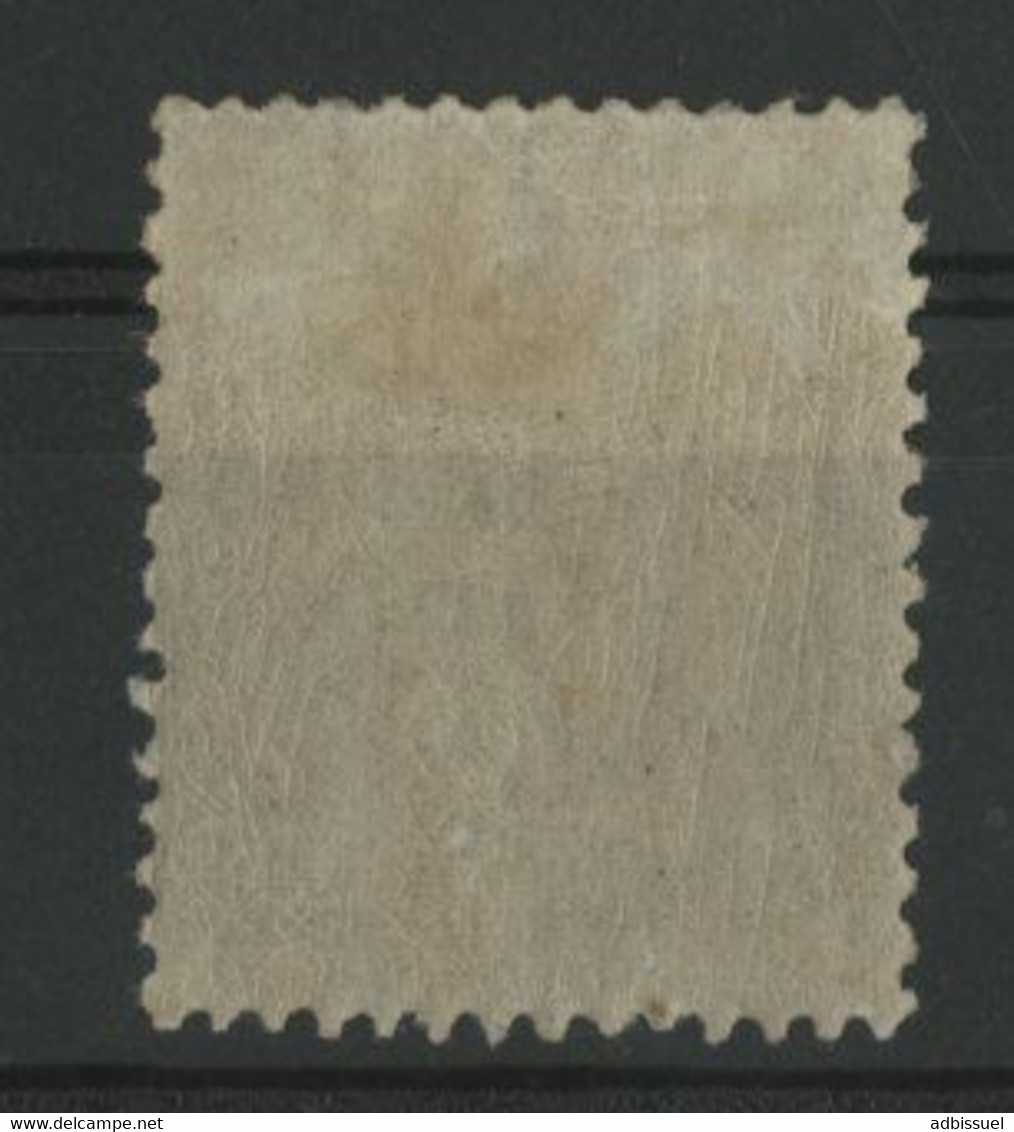 N° 105 2 Fr Bistre Sur Azuré Cote 200 € Neuf * (MH) - 1898-1900 Sage (Tipo III)