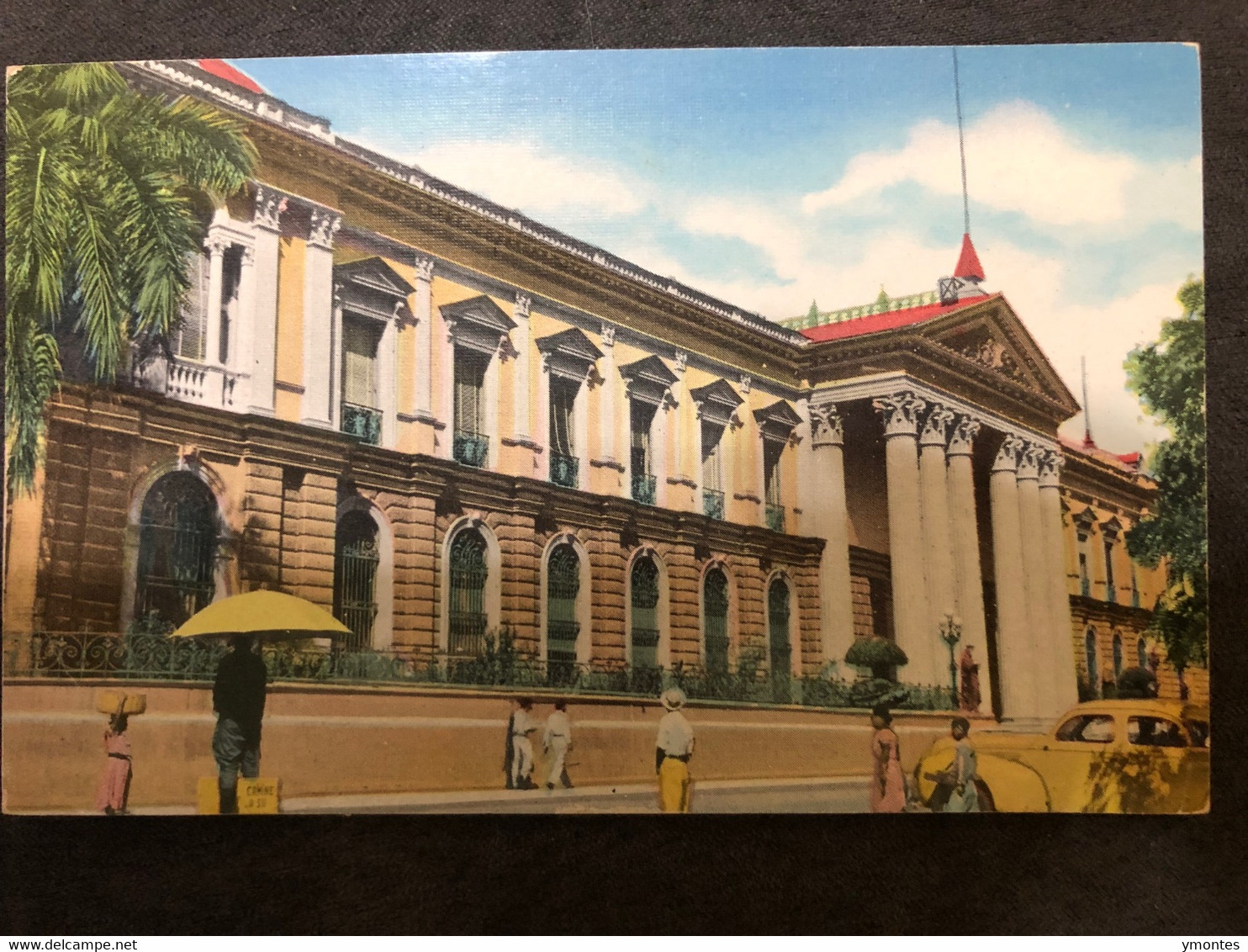Postcard National Palace, San Salvador 1952 - El Salvador