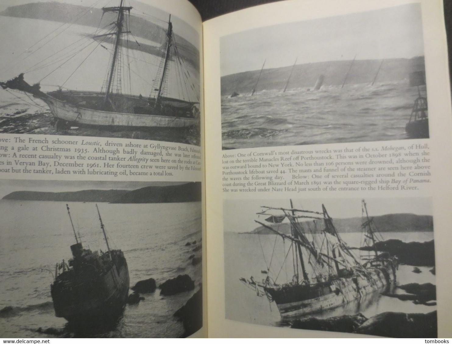 Epaves De Navires En Cornouailles Illustré - Cornish Ship Wrecks Illutrated - Cyril Noall And Grahame Farr - - Trasporti