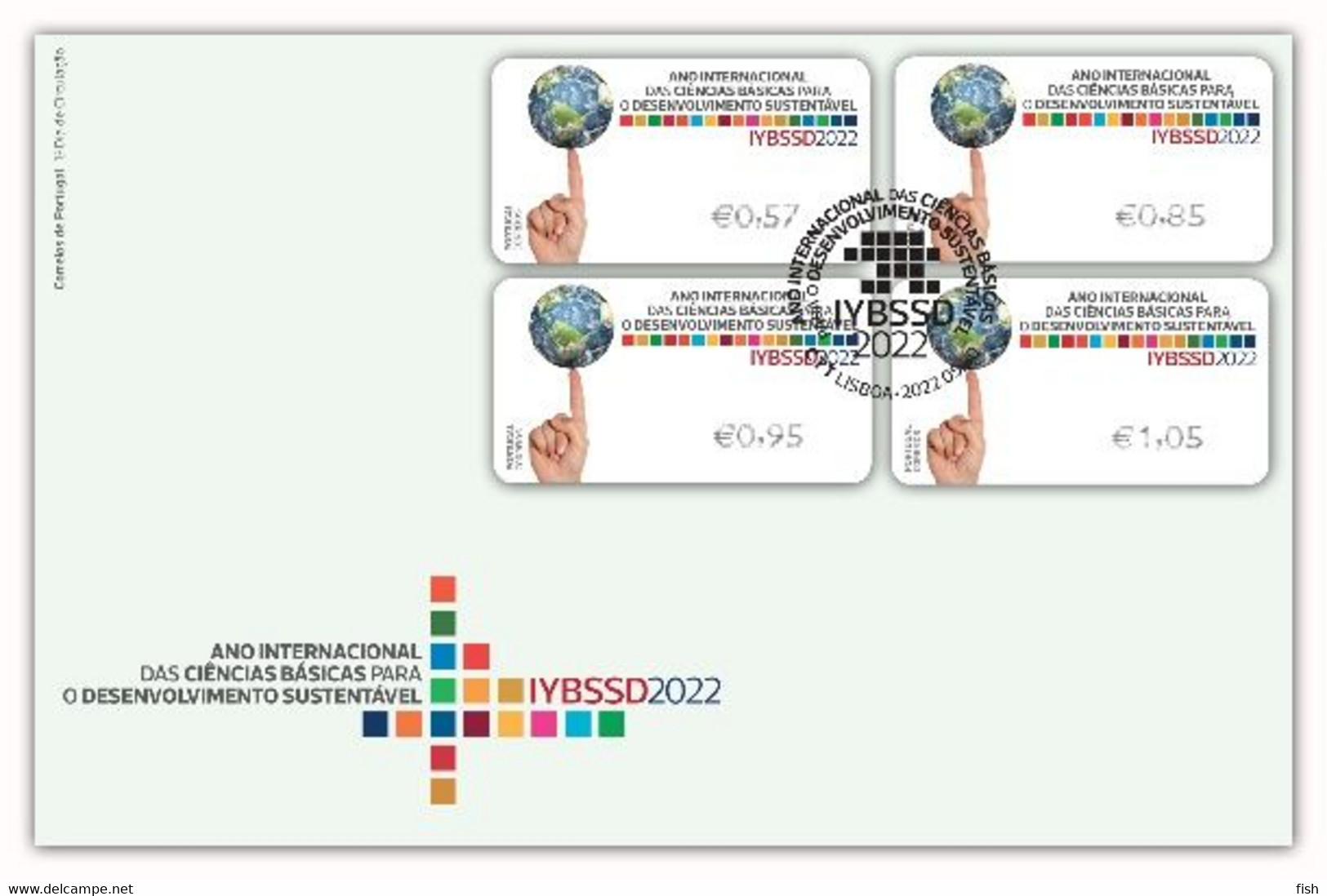 Portugal & FDC International Year Of Basic Sciences For Sustainable Development 2022 (22887) - Polucion