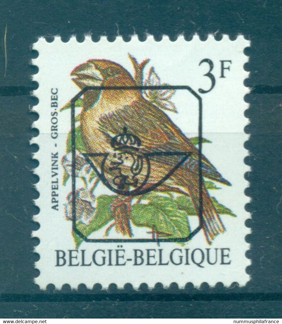 Belgique 1985 - Y & T  N. 493 Préoblitéré - Oiseaux (Michel N. 2241 V V) - Typografisch 1986-96 (Vogels)