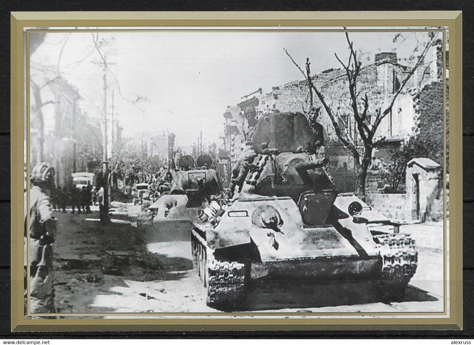 Russia 2019 WW-2 Postcard Crimean Offensive 1944 ,Liberation Of Sevastopol From German Nazi, # 100/4,VF MNH** - Ongebruikt