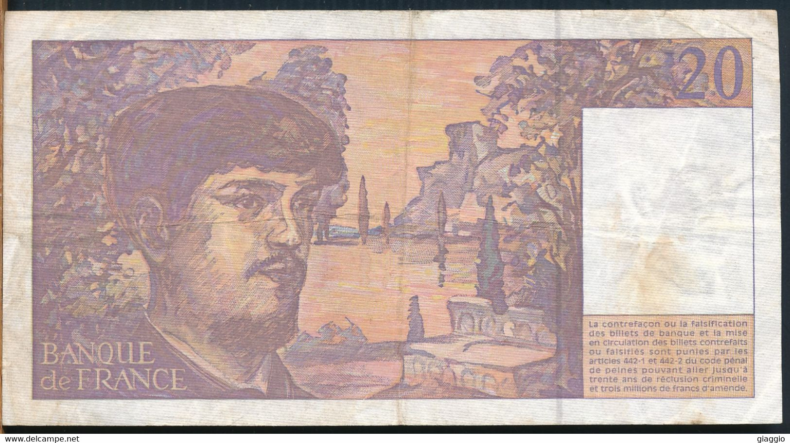 °°° FRANCE - 20 FRANCS 1997 °°° - 20 F 1980-1997 ''Debussy''