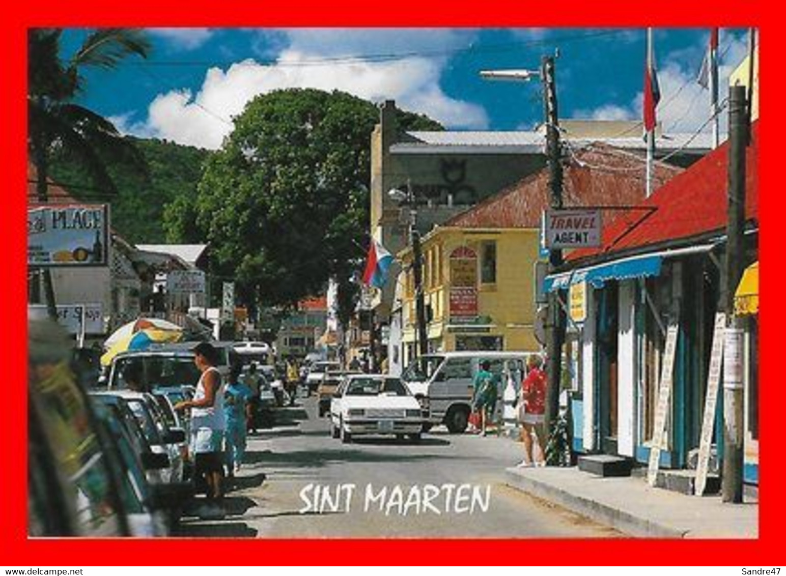 CPSM/gf PHILIPSBURG (Sint Maarten. Netherlands Antilles)  Front Street...O634 - Other & Unclassified