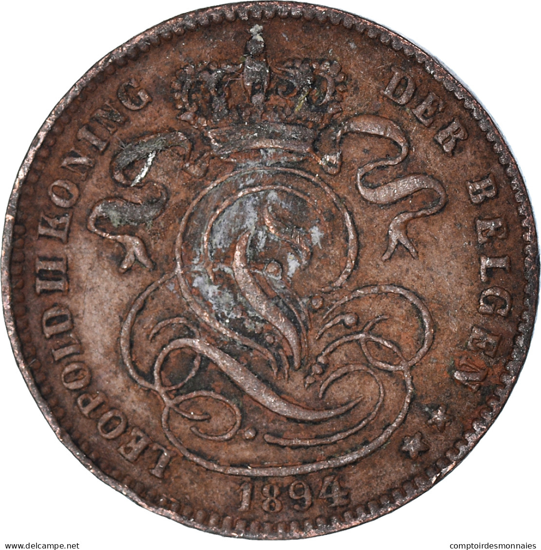 Monnaie, Belgique, Centime, 1894 - 1 Cent