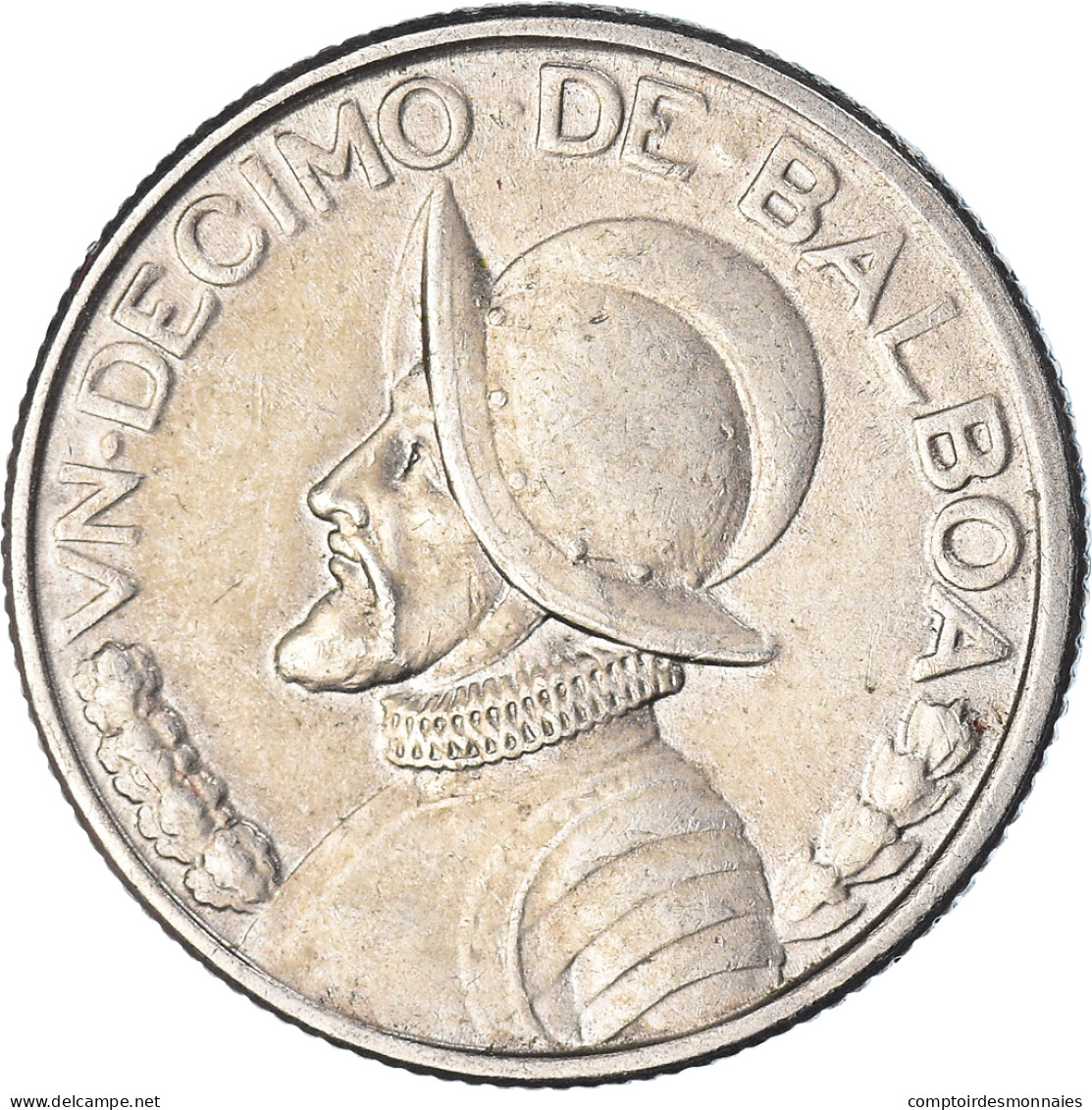 Monnaie, Panama, 1/10 Balboa, 1983 - Panama