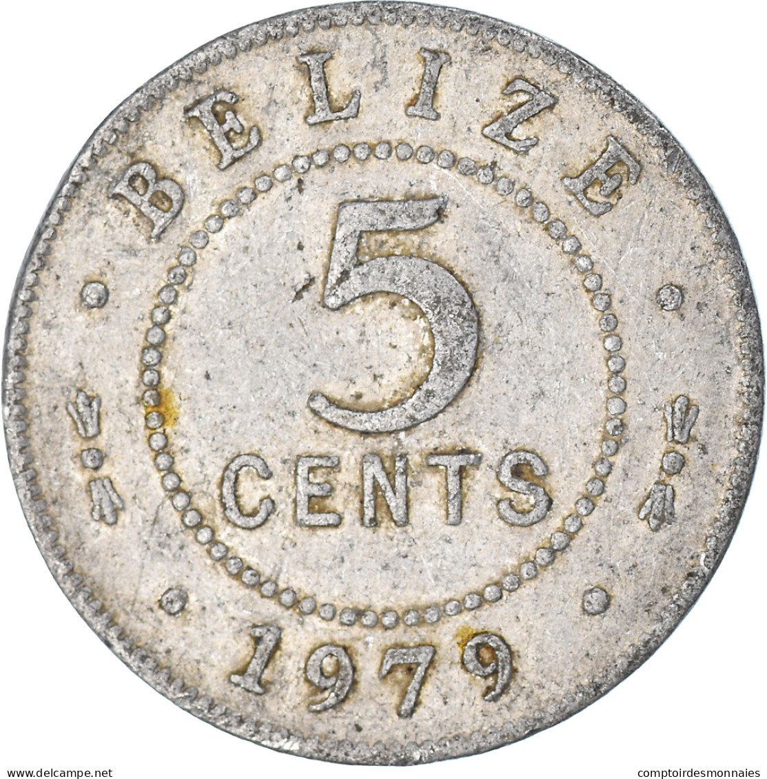 Monnaie, Belize, 5 Cents, 1979 - Belize