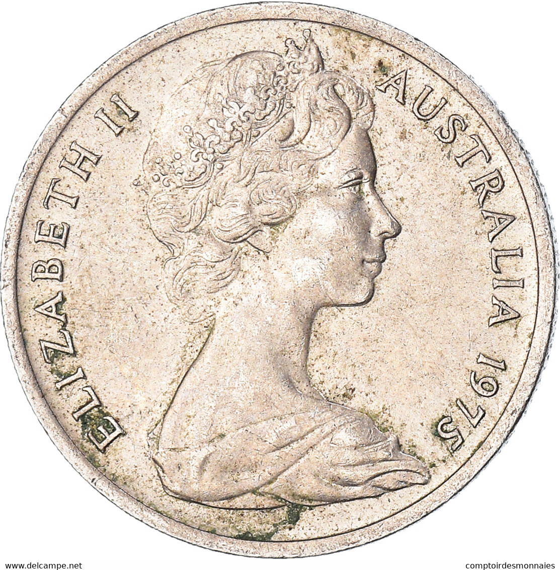 Monnaie, Australie, 5 Cents, 1975 - 5 Cents