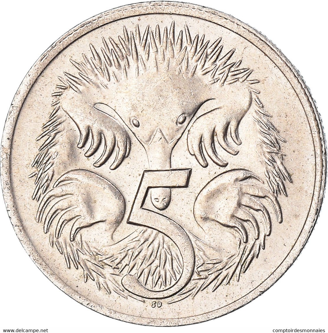 Monnaie, Australie, 5 Cents, 1975 - 5 Cents