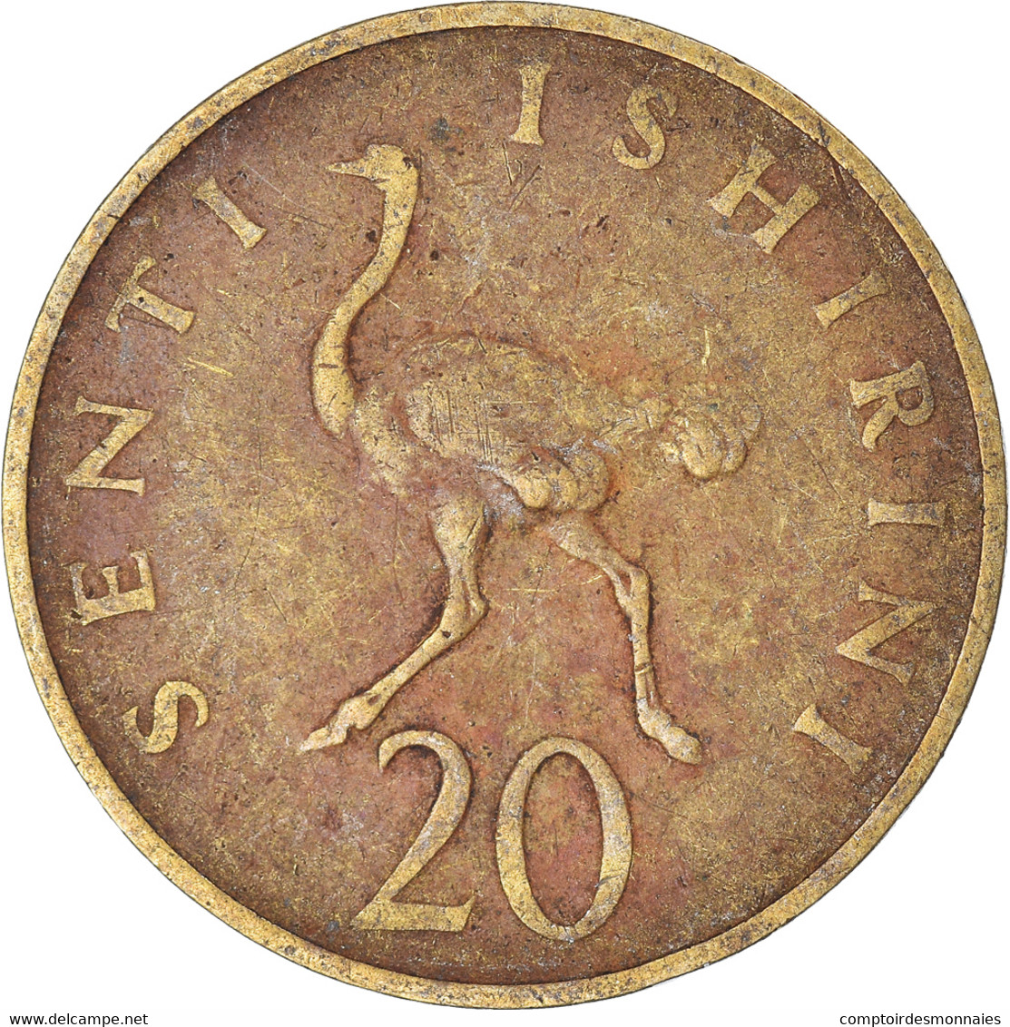 Monnaie, Tanzanie, 20 Senti, 1970 - Tanzania