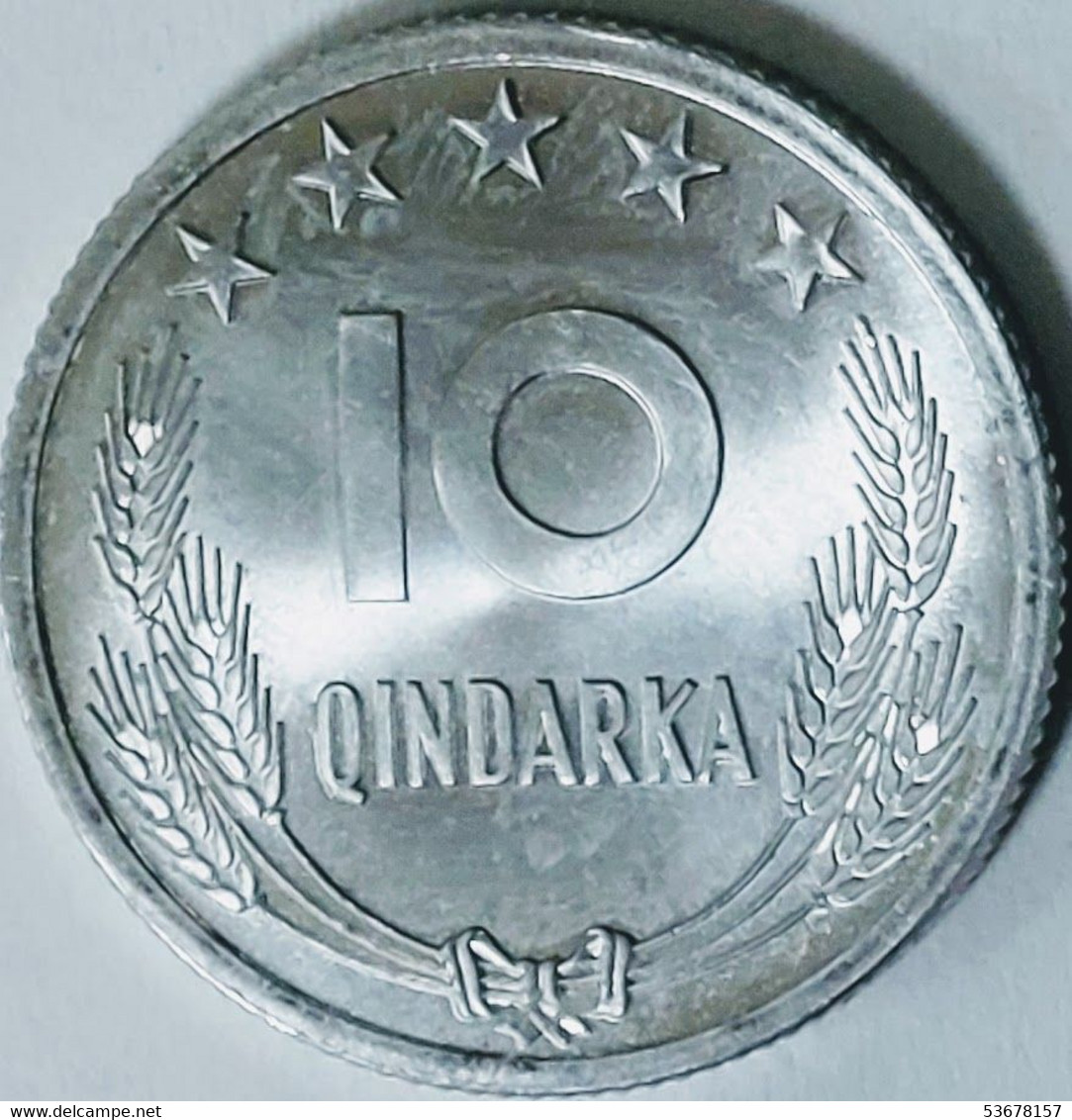 Albania - 10 Qindarka, 1964, KM# 40 - Albania