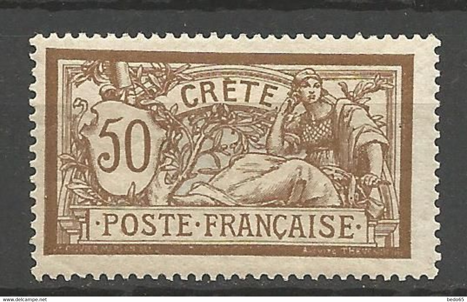 CRETE N° 12 NEUF*  CHARNIERE  / MH - Unused Stamps