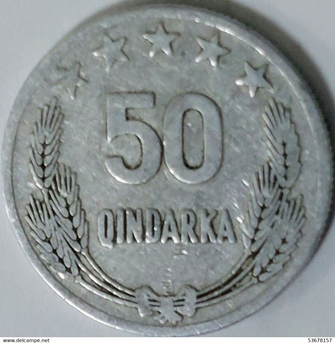 Albania - 50 Qindarka, 1964, KM# 42 - Albanie