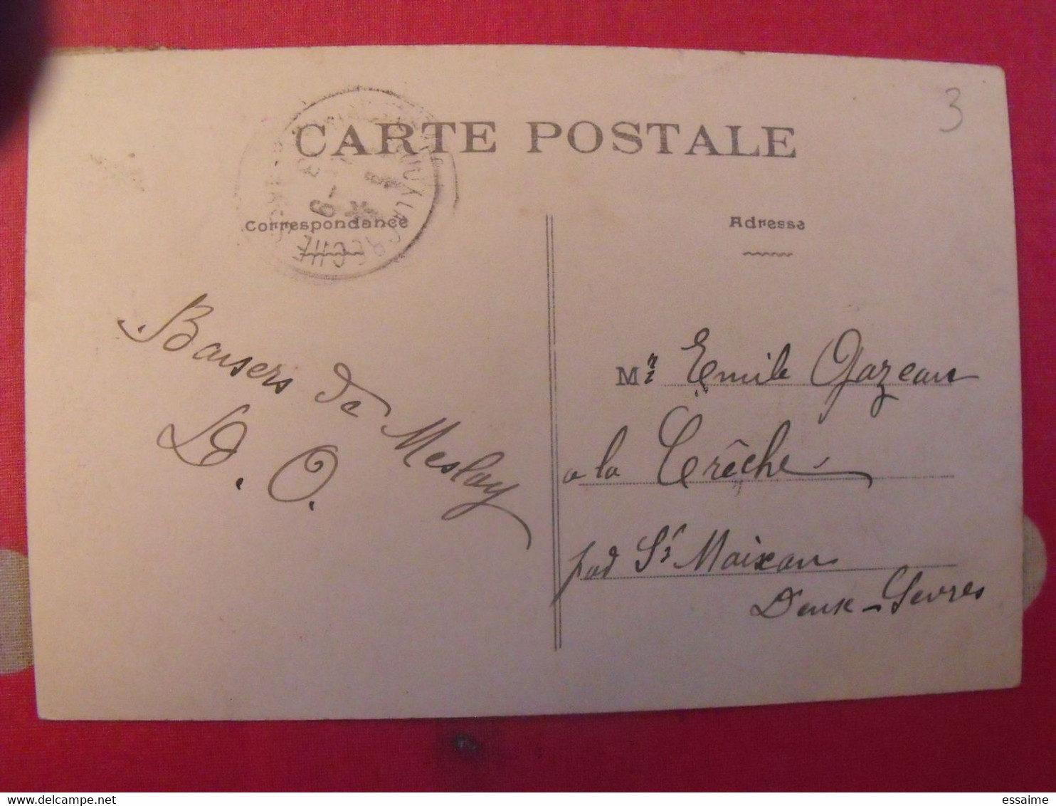 Carte Postale Mayenne 53. Meslay Du Maine. Château De La Touche (devant) - Meslay Du Maine