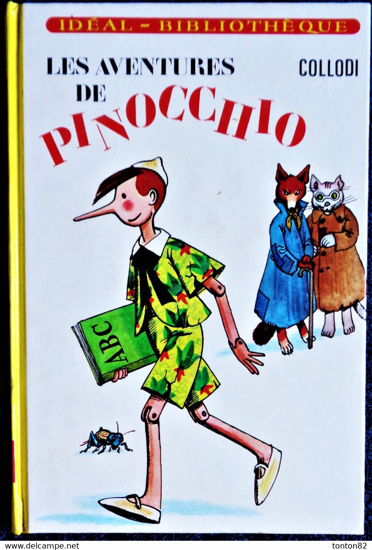 Collodi - Les Aventures De PINOCCHIO - Bibliothèque Rouge Et Or  - (1975 ) - Bibliotheque Rouge Et Or