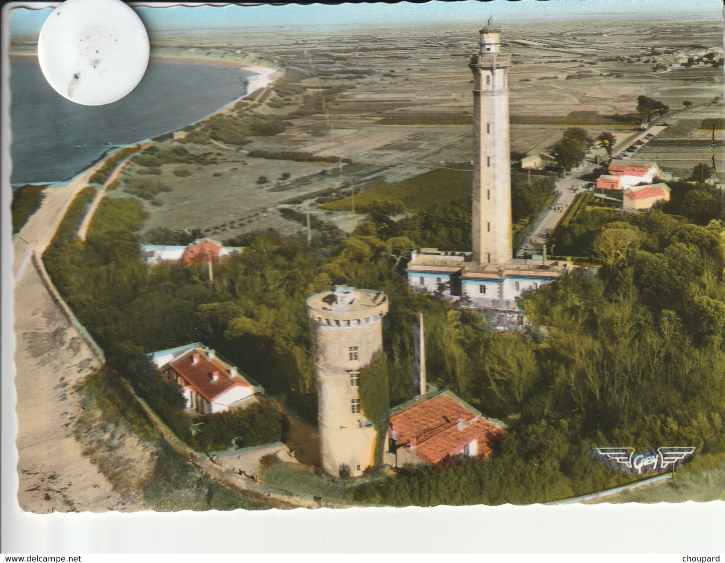 17 -  Carte Postale Semi Moderne De  L'ILE DE RE  Phare Des Baleines  Vue Aérienne - Ile De Ré