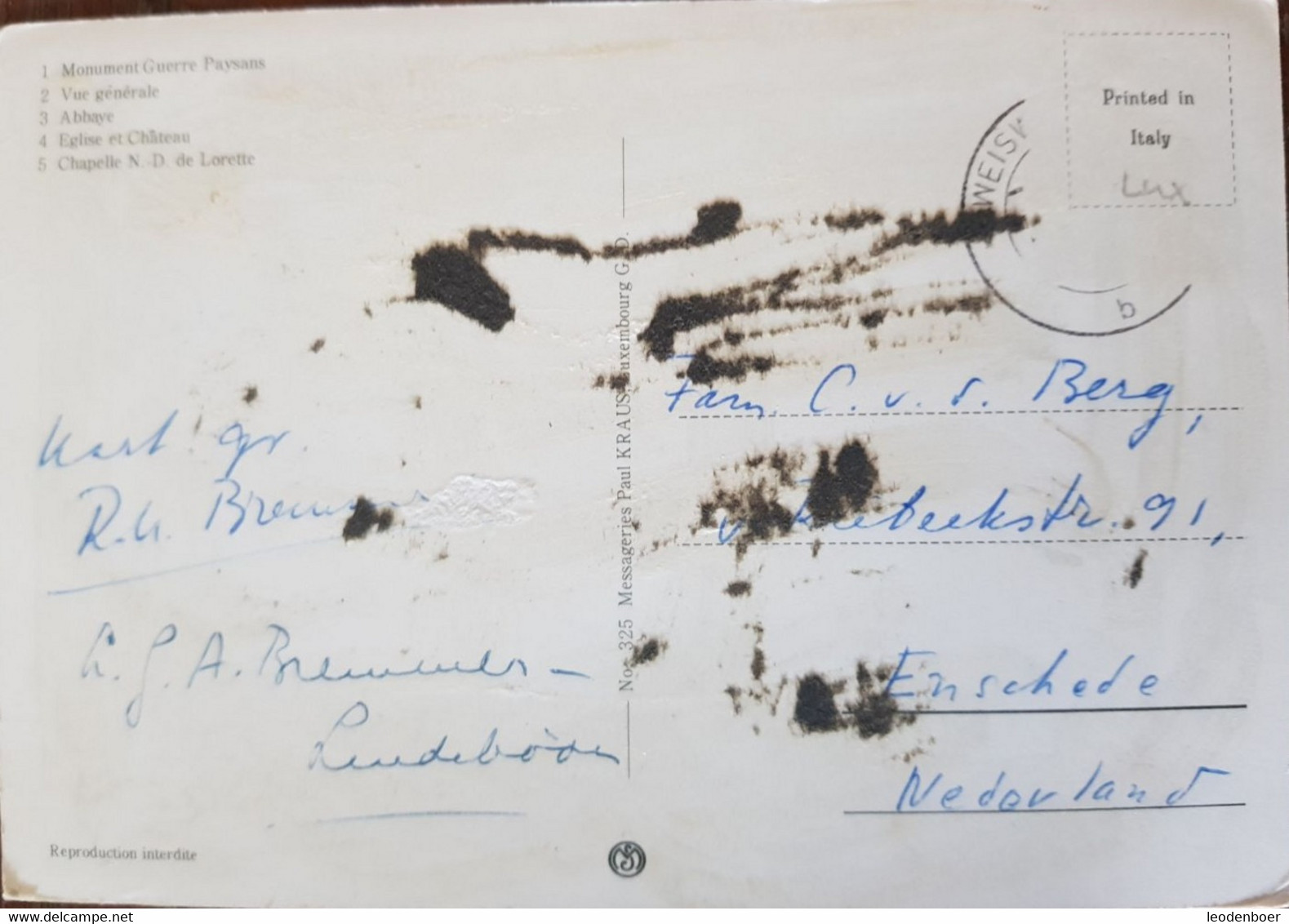 Clervaux - No. 325 - Clervaux