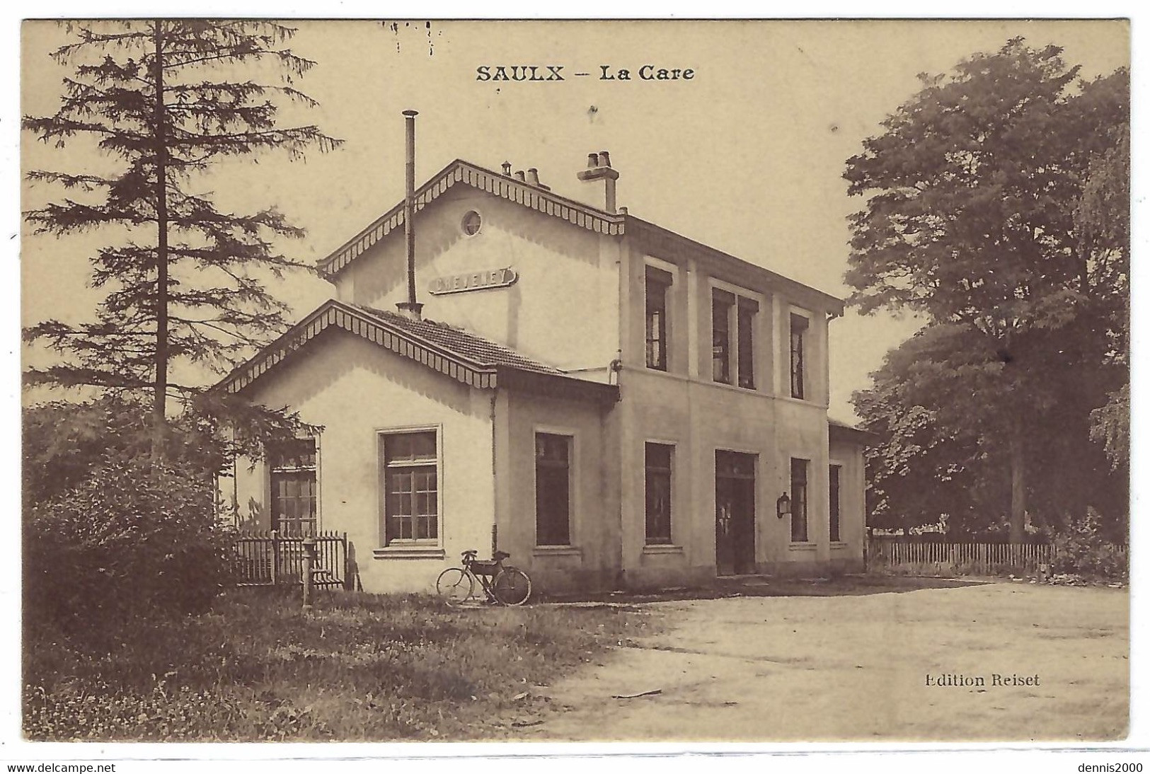 SAULX (70) - La Gare - Ed. Reiset - Saulx