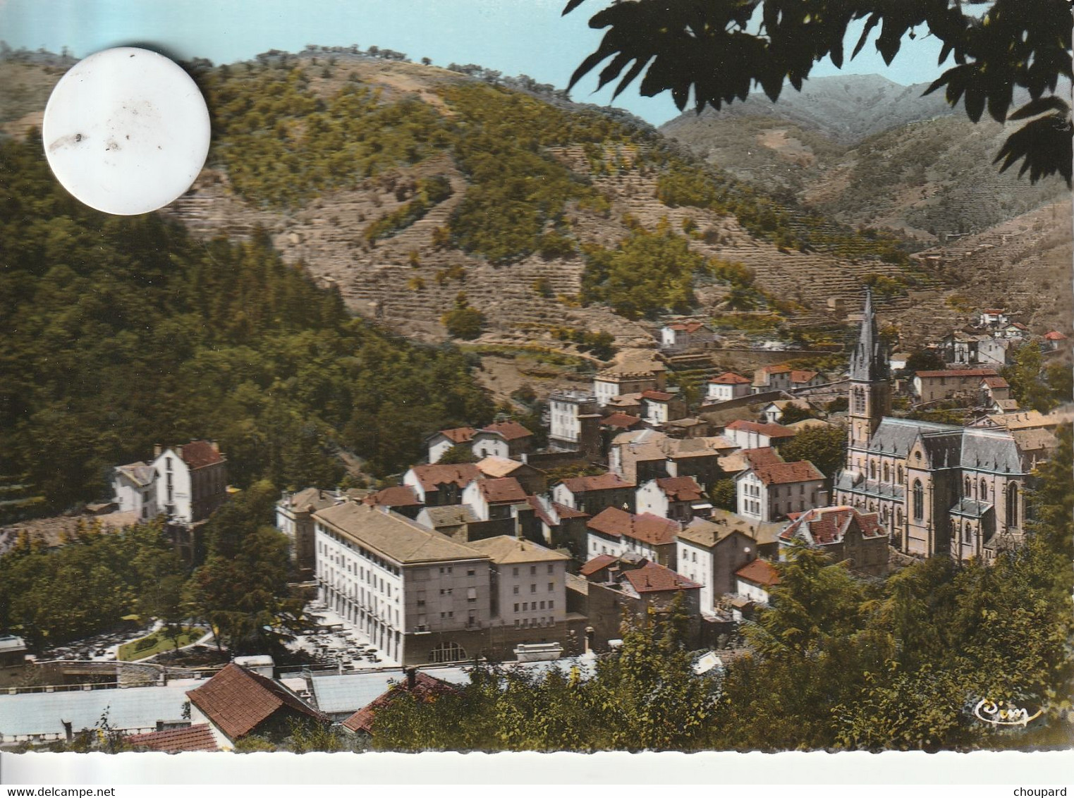 07 -  Carte Postale Semi Moderne De   VALS LES BAINS   Vue Aérienne - Vals Les Bains