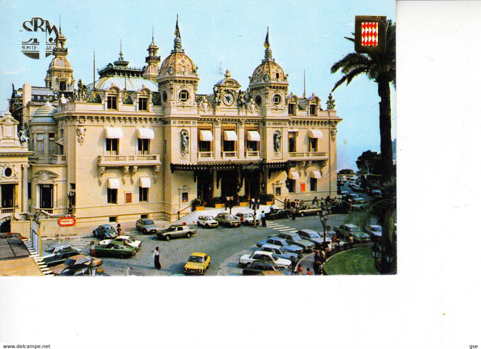 MONACO  1982 -  Etichetta "Centre De Congrés" - Briefe U. Dokumente