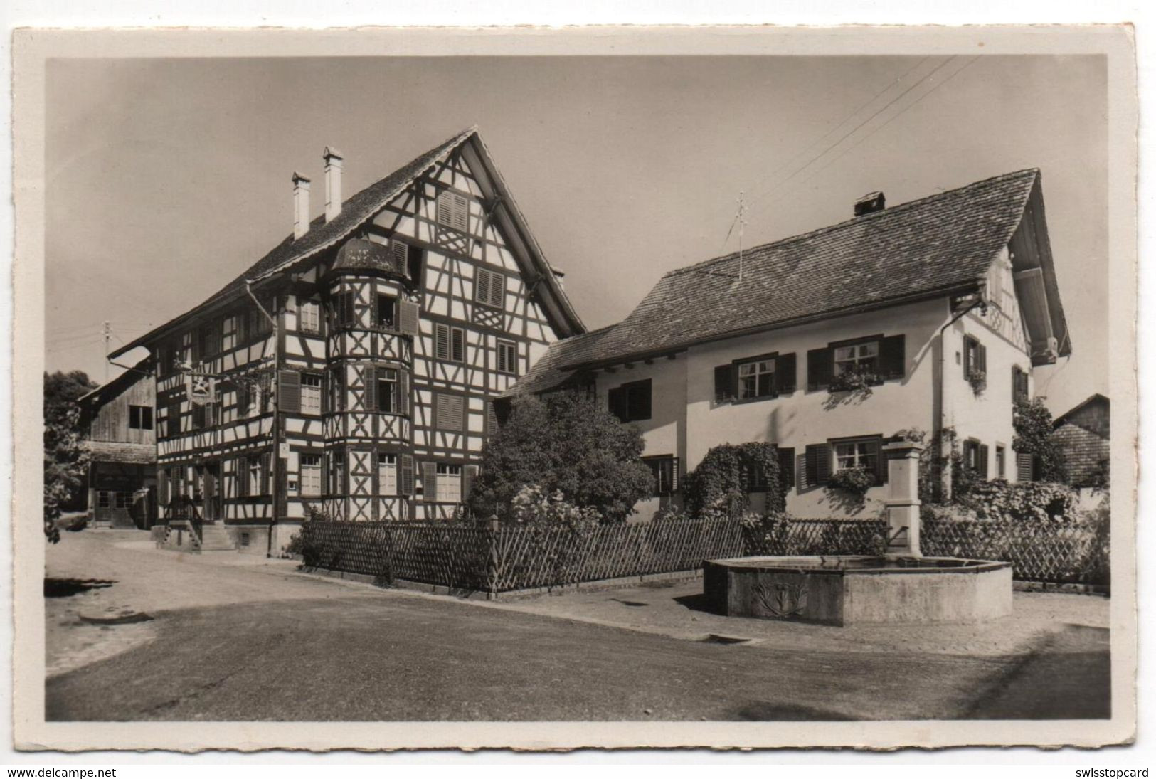 OBERSTAMMHEIM Dorfpartie Hotel Hirschen - Dorf