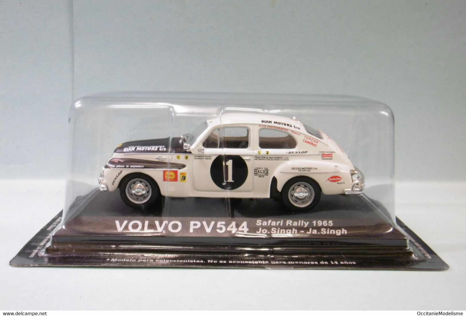 Altaya / Ixo - VOLVO PV544 Safari Rally 1965 Singh Neuf 1/43 - Rally