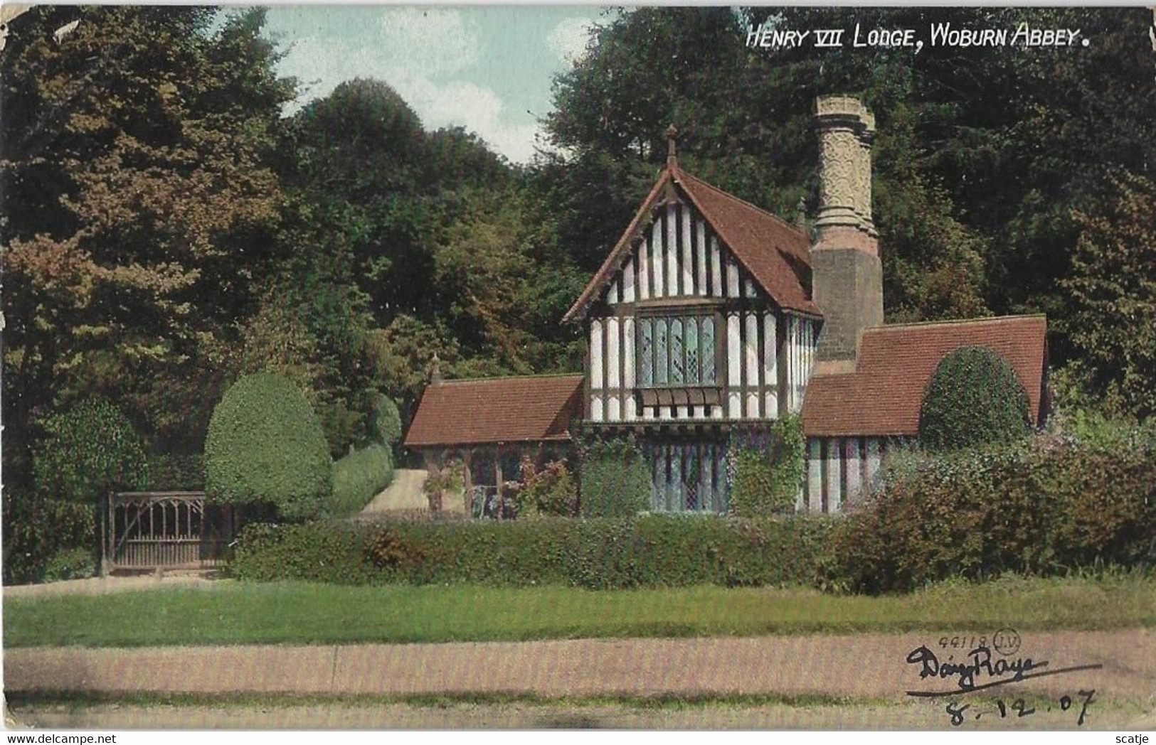 Woburn Abbey.   -  Henry VII Lodge.   -   1907   Leighton Buzzarrd   Naar   Paris - Andere & Zonder Classificatie