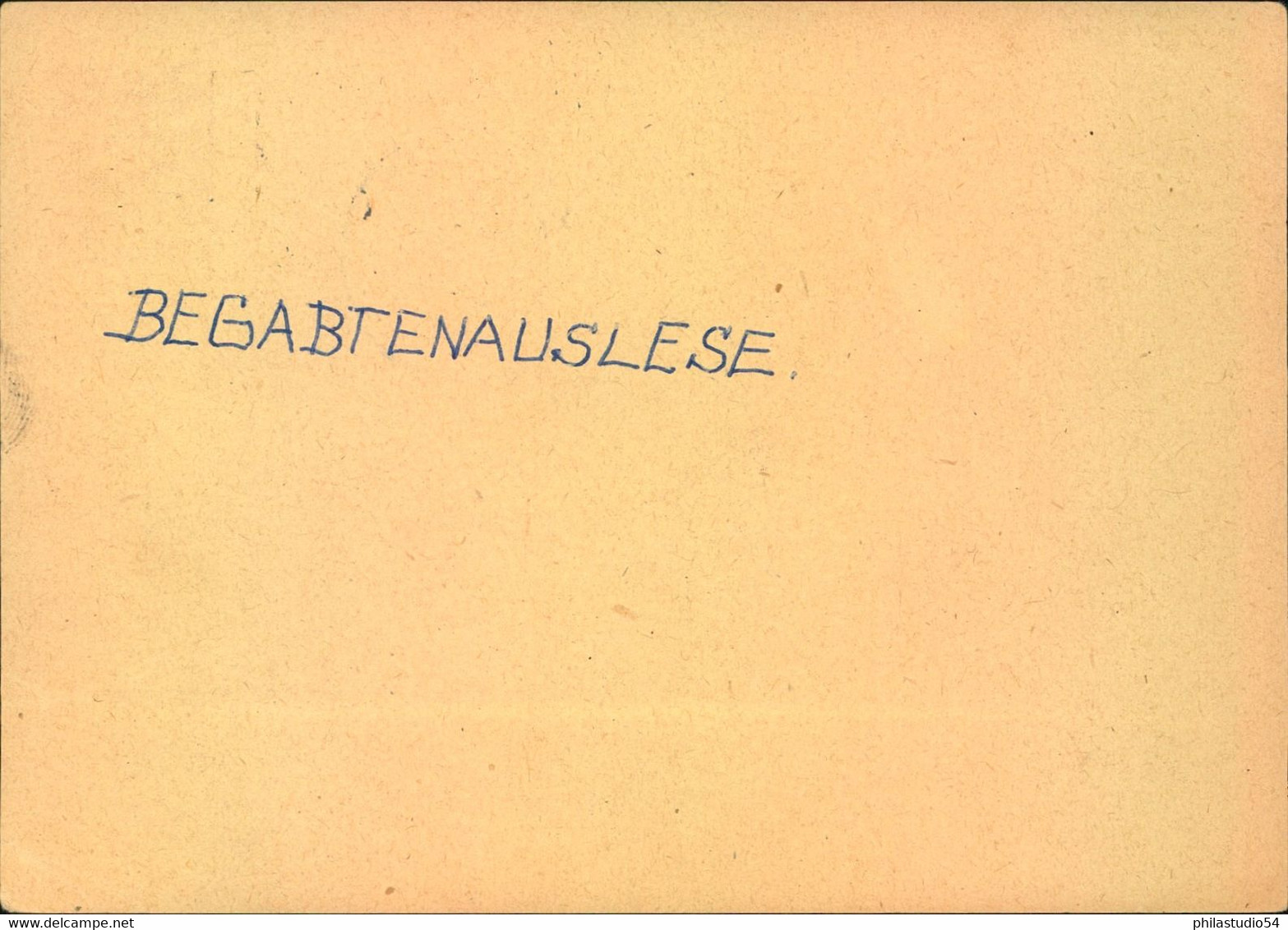 1963, 6 Pfg. Hitler Ganzsache Ab KASSRL Mit Nachporto "45" - Other & Unclassified