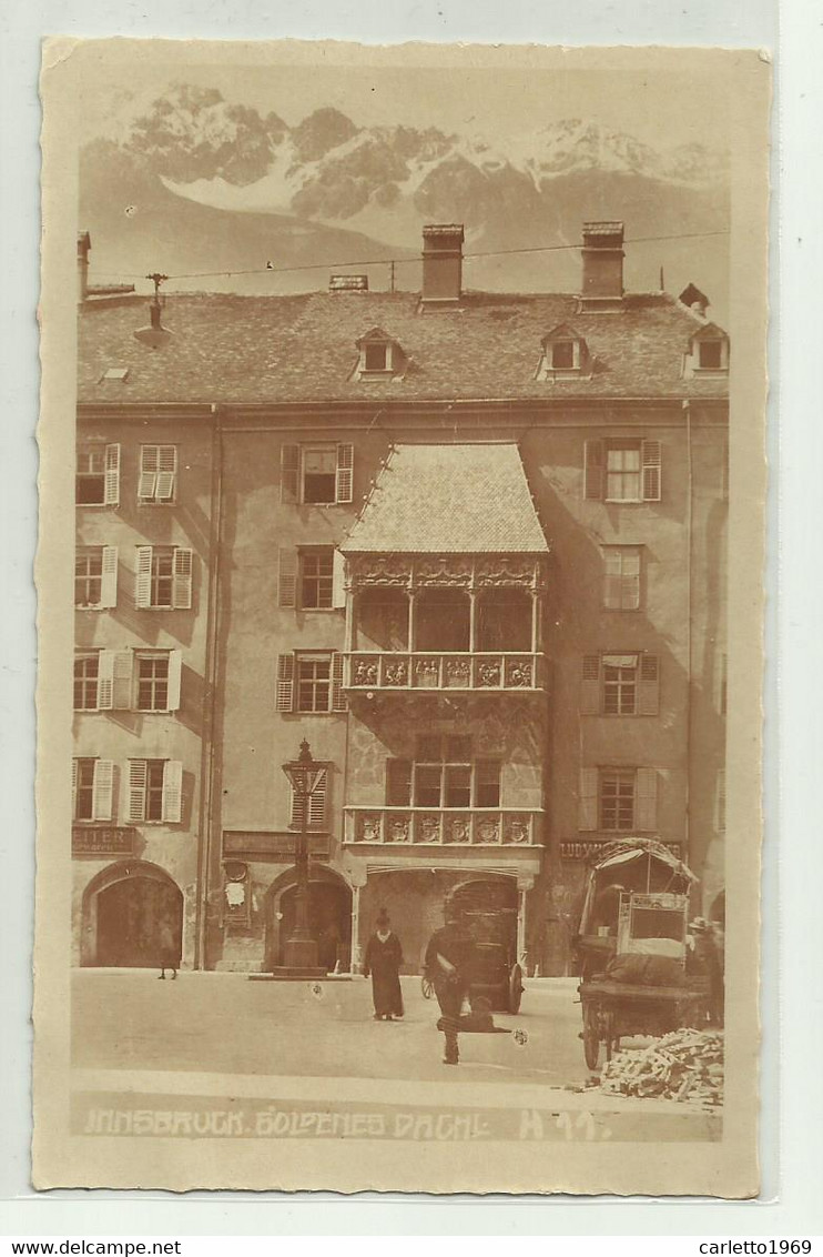 INNSBRUCK - GOLDENES DACHL - FOTOGRAFICA - NV FP - Innsbruck