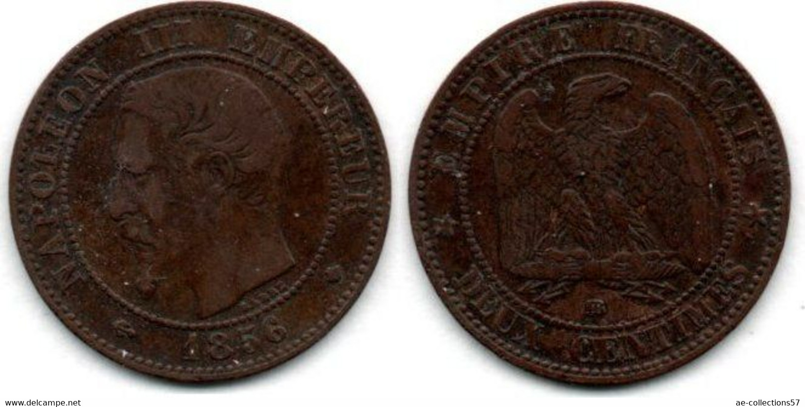 2 Centimes   1856 BB Second Empire TTB - Other & Unclassified