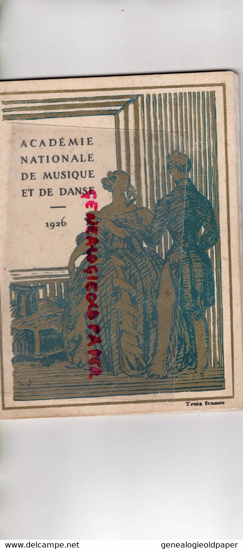 75- PARIS -PROGRAMME LOHENGRIN-1926-GERMAINE LUBIN-MIREILLE BERTHON-FRANZ-FANNY HELDY-MARTHE NESPOULOS-THILL-ZAMBELLI - Programs