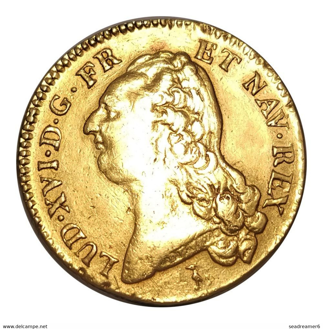 Pièce Royale Or - Louis XVI - Double Louis D'Or à L'Ecu De France Et De Navarre - 1786 - T Nantes - 1774-1791 Luis XVI