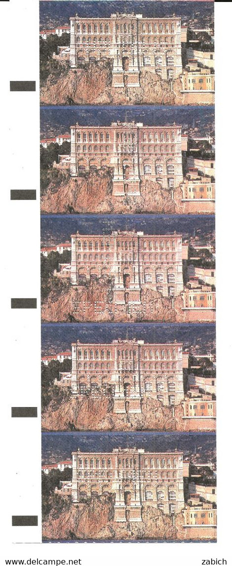 MONACO 5 BILLETS PERFORES SPECIMEN MUSEE OCEANIQUE DE MONACO - Tickets - Entradas