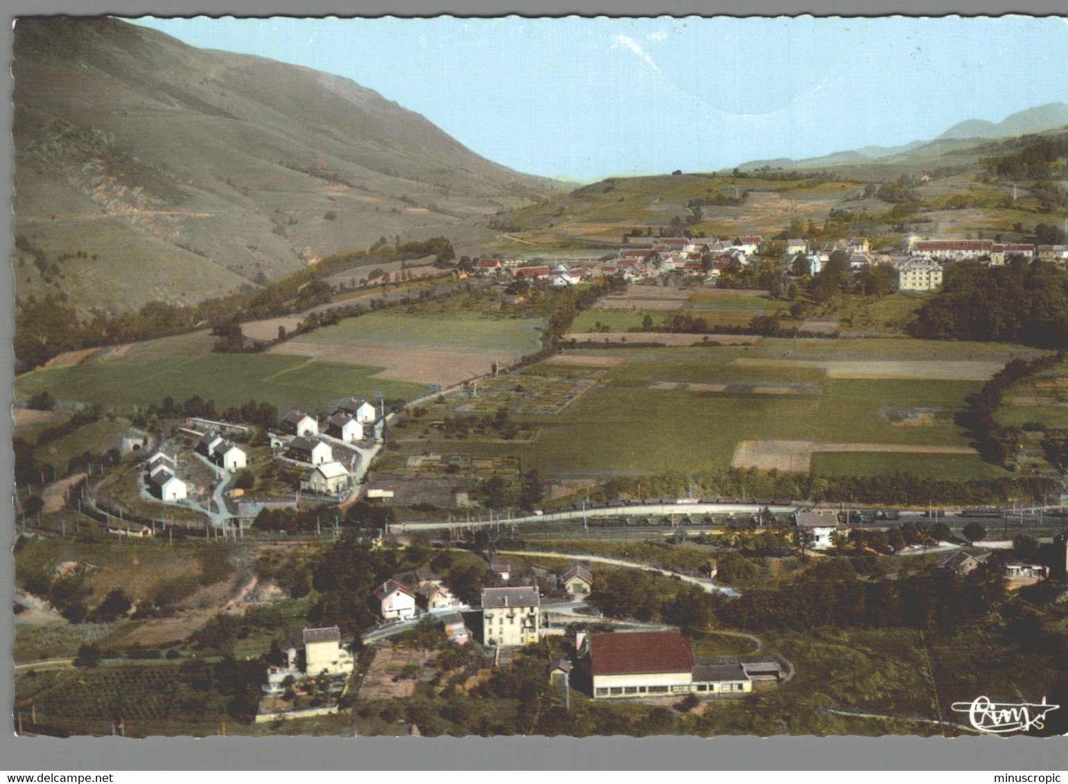 CPM 38 - La Motte D'Aveillans - Le Villard - Vue Aérienne - Motte-d'Aveillans