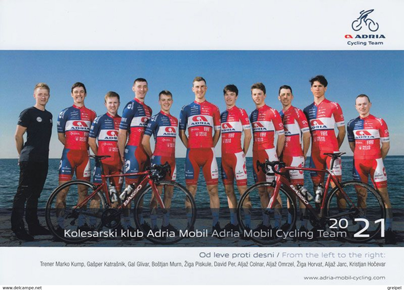 Cyclisme , GROUPE ADRIA MOBIL 2021 - Cycling