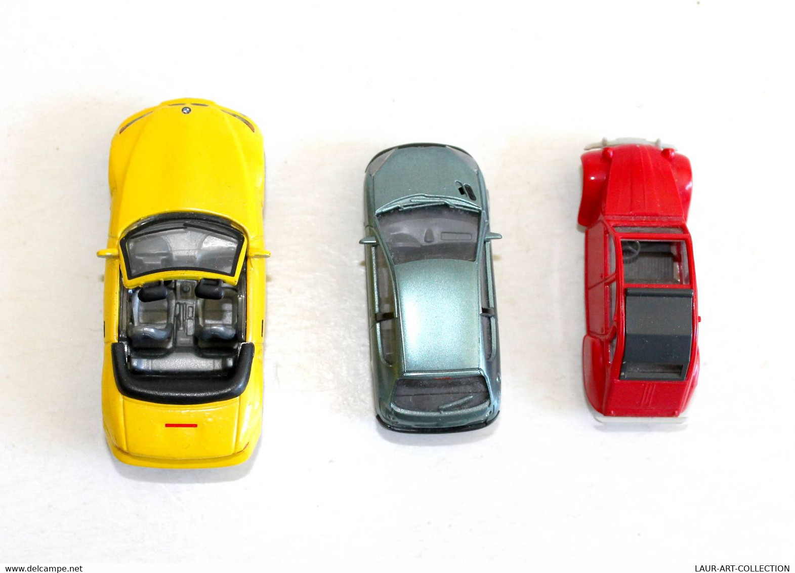 3 VOITURE 1/87 HONGWELL BMW 23 CABRIOLET, AWM PEUGEOT 206 WIKING 2CV DECAPOTABLE / AUTOMOBILE MINIATURE      (2105.66)