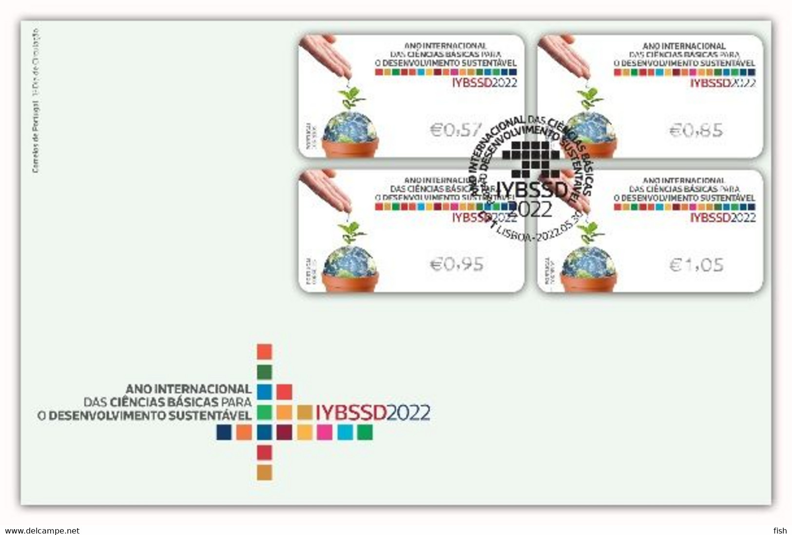 Portugal & FDC International Year Of Basic Sciences For Sustainable Development  2022  (22277) - Polucion