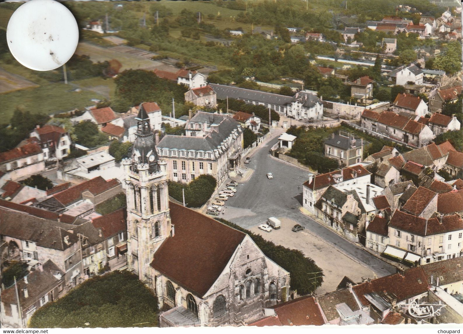 95 -  Carte Postale Semi Moderne De    VIRMES    Vue Aérienne - Viarmes