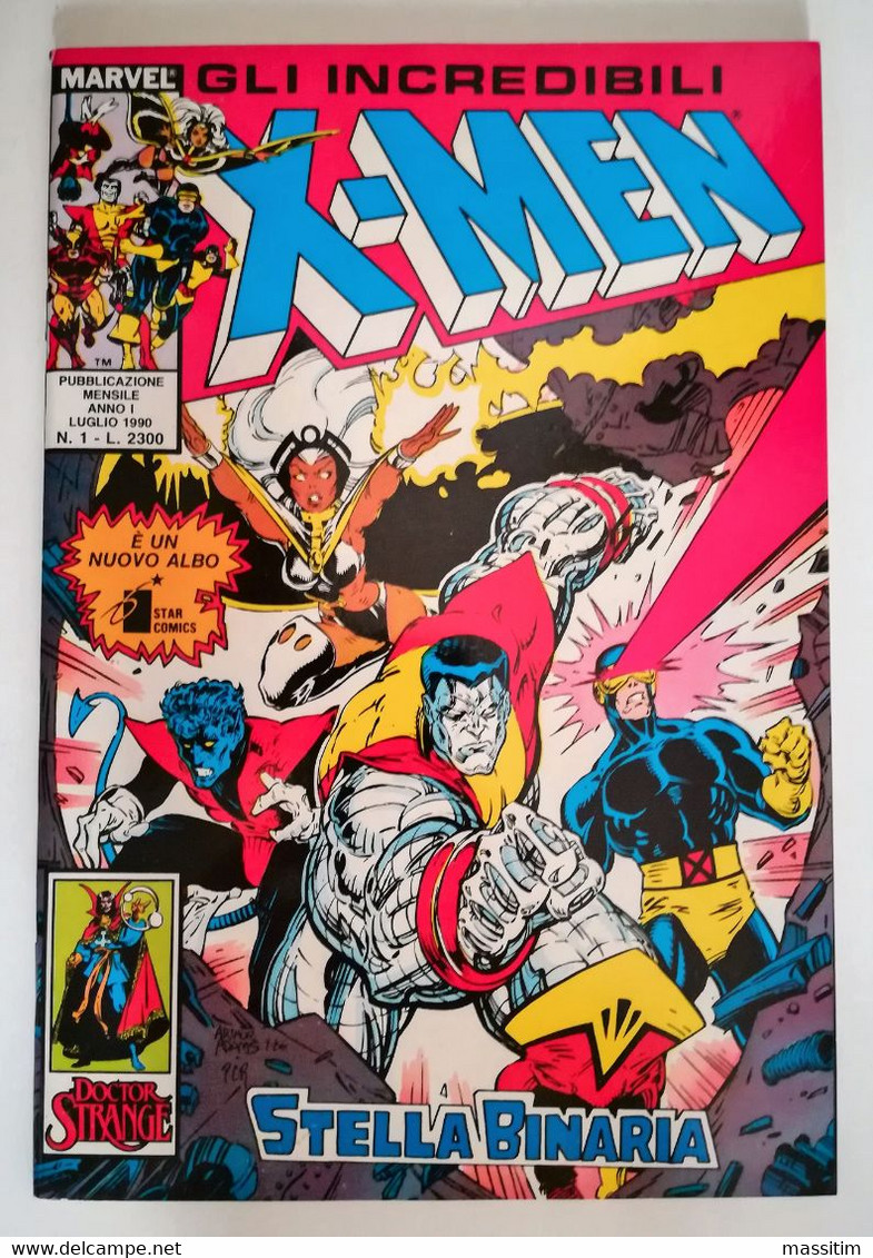 GLI INCREDIBILI X-MEN  ( Star Comics - 1990 )  -  Evado Mancoliste - Aggiornamento ! - Super Héros