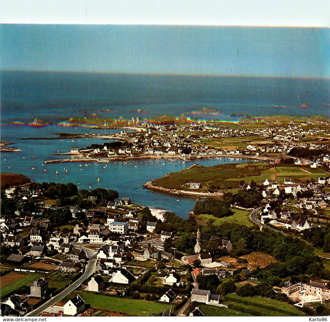 Kersaint * Portsall * Vue Générale Sur Les Villages - Kersaint-Plabennec