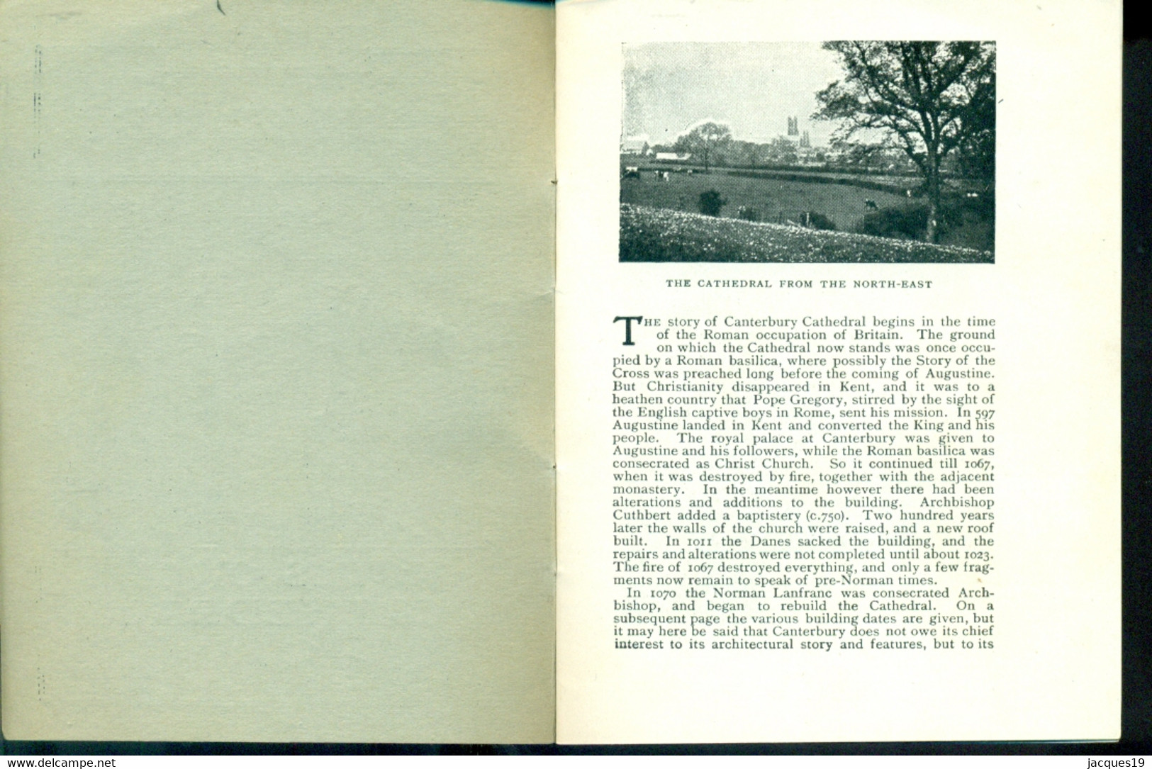 Great Britain Booklet Canterbury Notes On The Cathedrals W.H. Fairbairns S.P.C.K. London - Europe