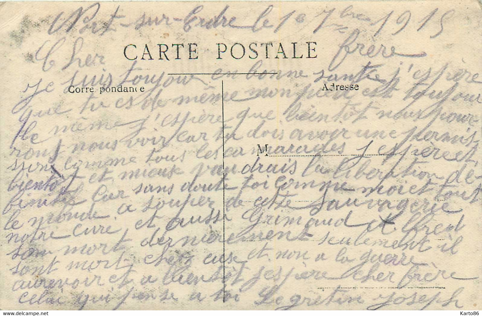 Nort Sur Erdre * Carte Photo 1915 * Hôtel Du Commerce Café * 82ème Régiment Atablé ! - Nort Sur Erdre