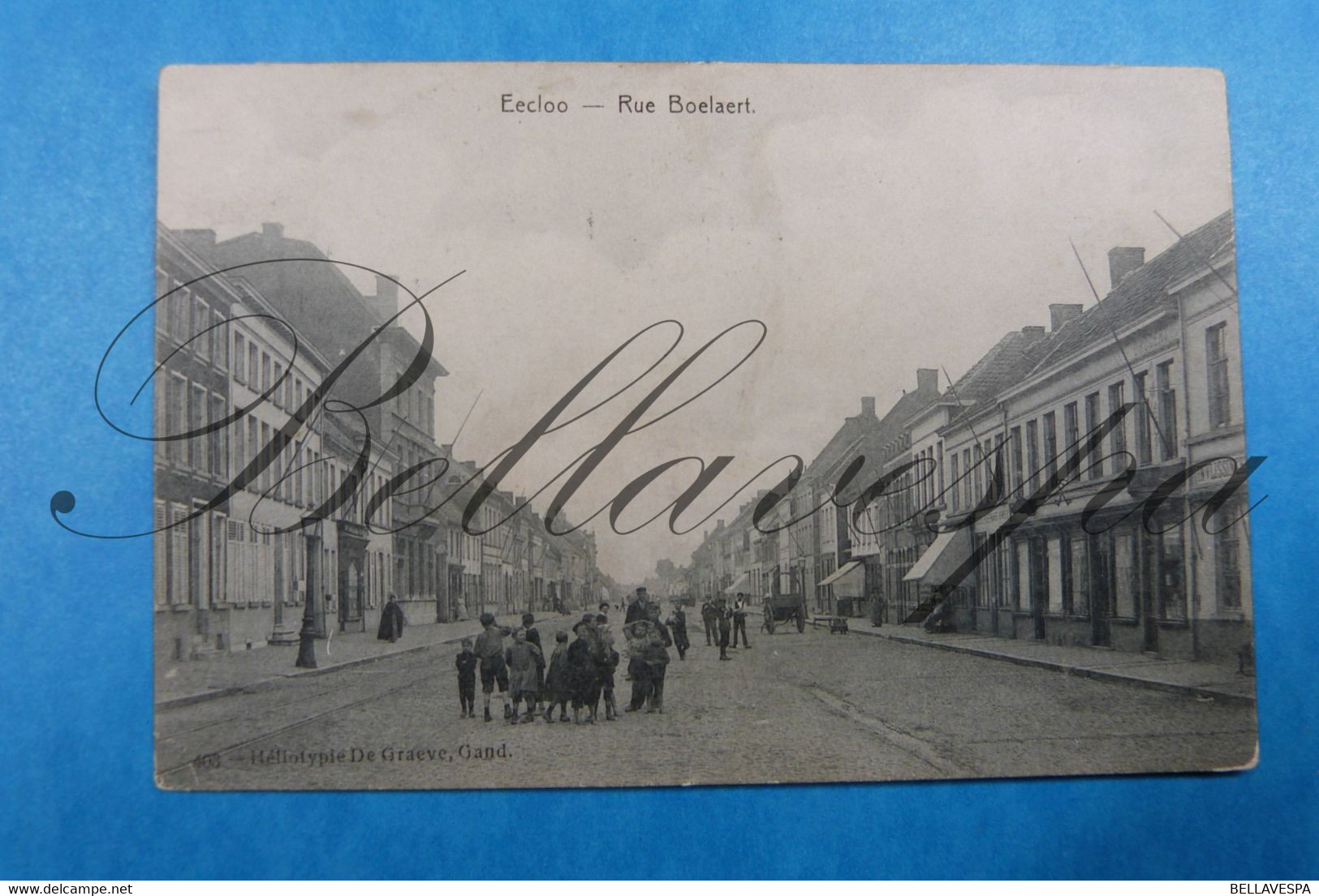 Eeklo Boelaertstraat-1908 & Instiuut O.L.V Paviljoen St Paul. - Eeklo