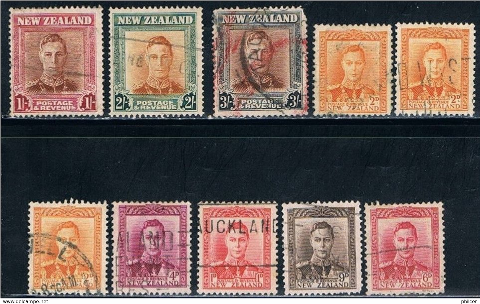 New Zeland, 1947, Used - Oblitérés