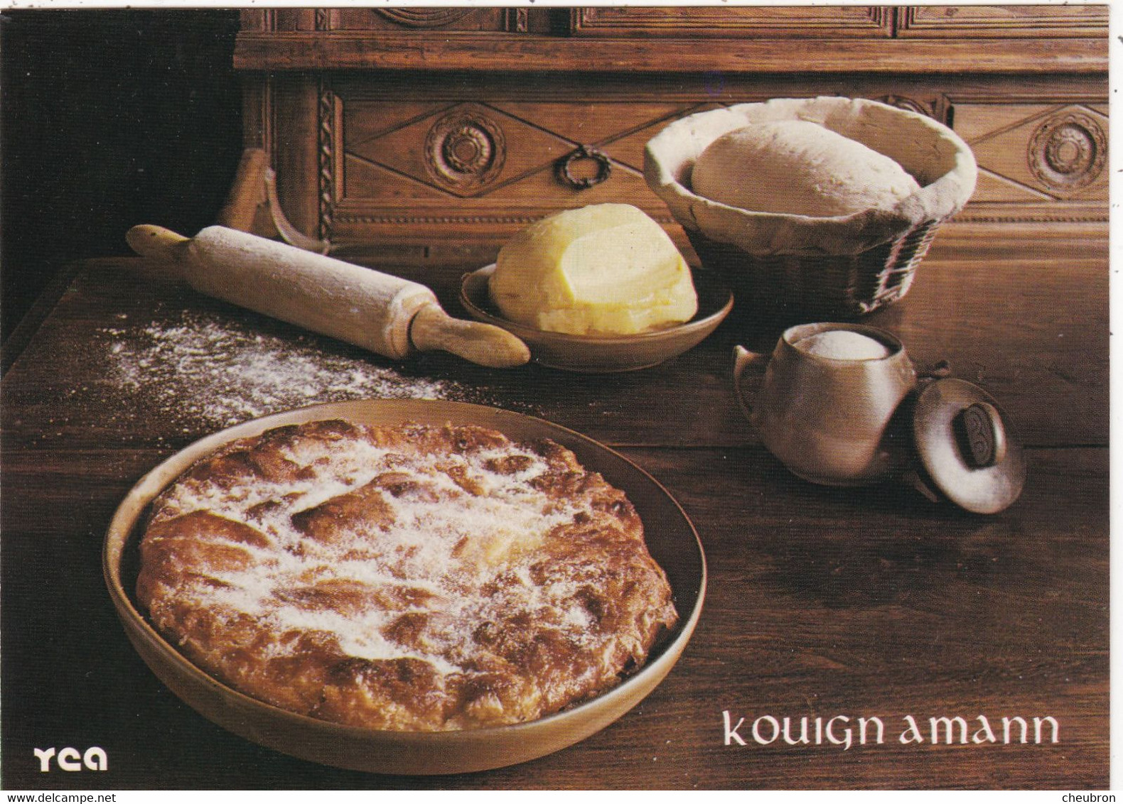 RECETTES DE CUISINE.." KOUIGN AMAN " . SERIE GASTRONOMIE BRETONNE - Recettes (cuisine)